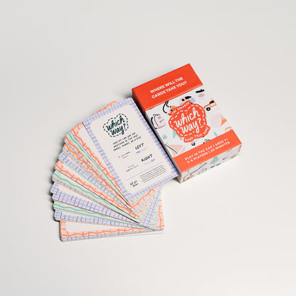 Which Way? A Surprise Road Trip Card Game